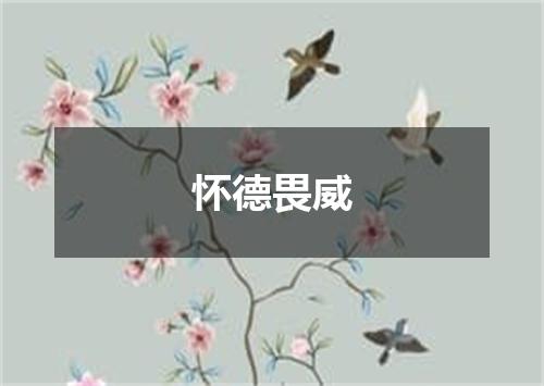怀德畏威