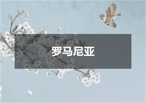 罗马尼亚