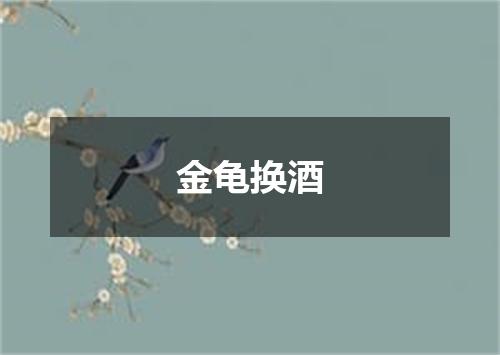 金龟换酒