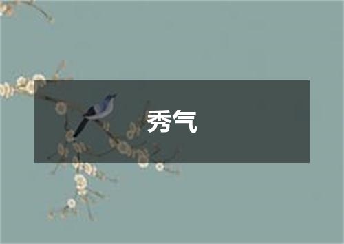 秀气