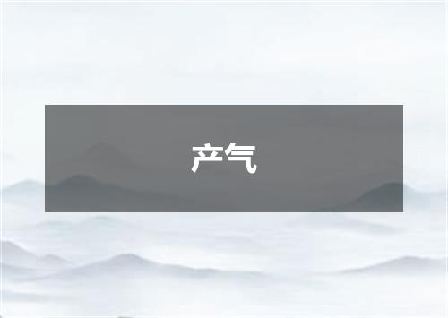 产气