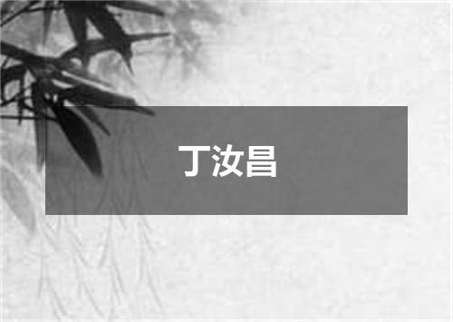 丁汝昌