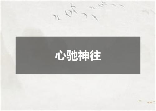心驰神往