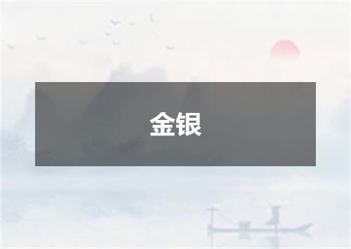 金银