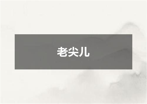 老尖儿