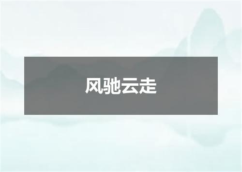 风驰云走