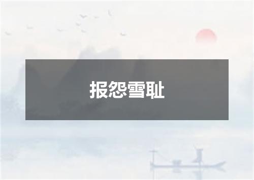 报怨雪耻