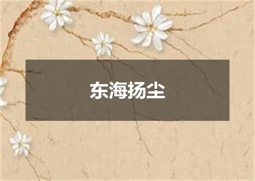 东海扬尘
