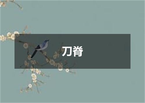 刀脊