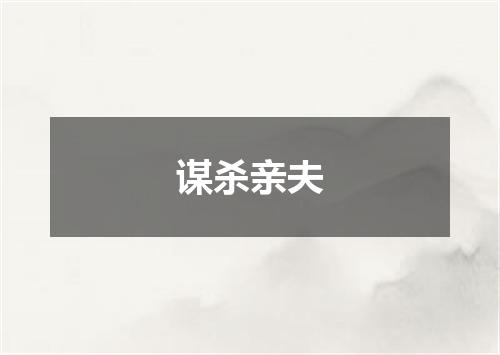 谋杀亲夫