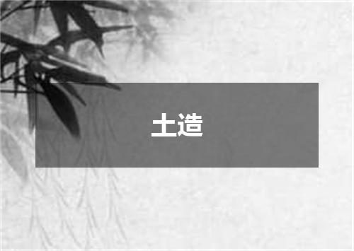 土造