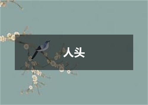 人头