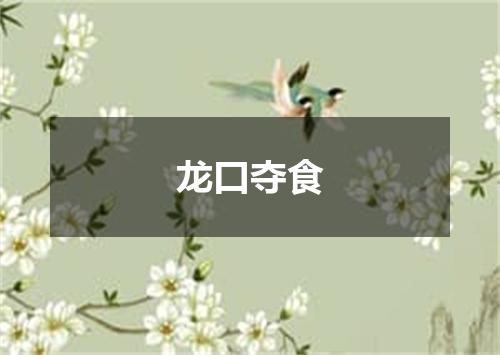 龙口夺食