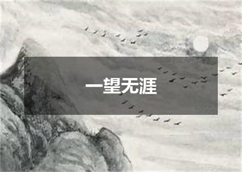一望无涯