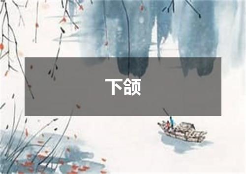 下颌