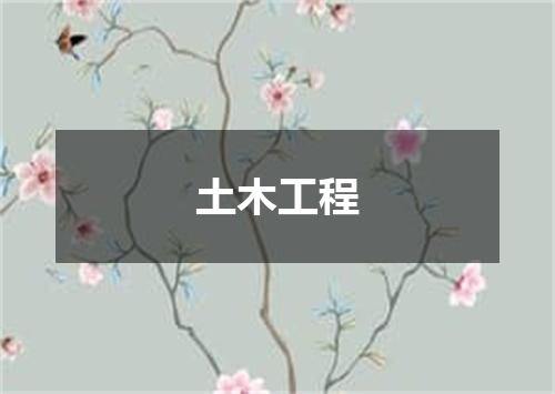 土木工程