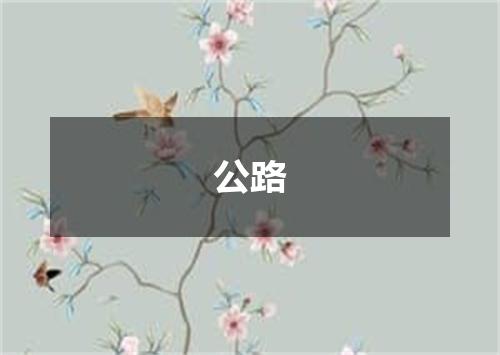 公路