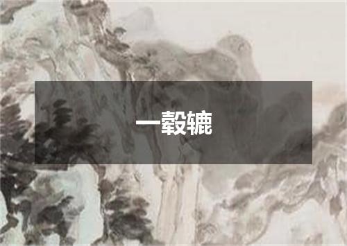 一毂辘