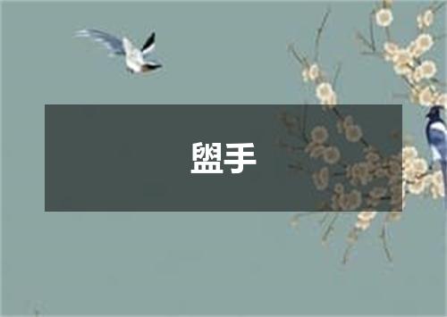 盥手