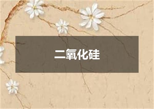 二氧化硅