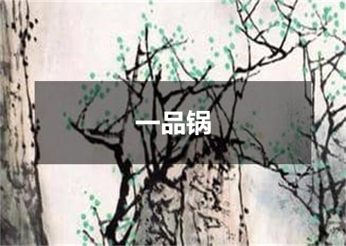 一品锅