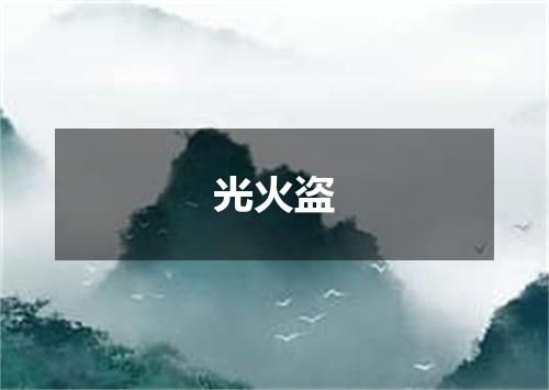 光火盗