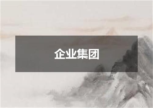 企业集团