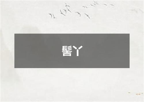 髻丫