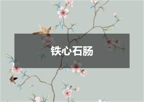 铁心石肠