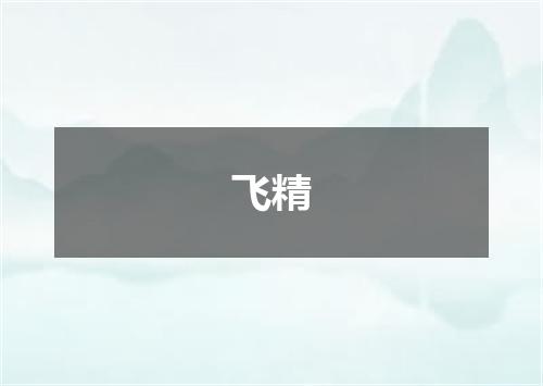 飞精