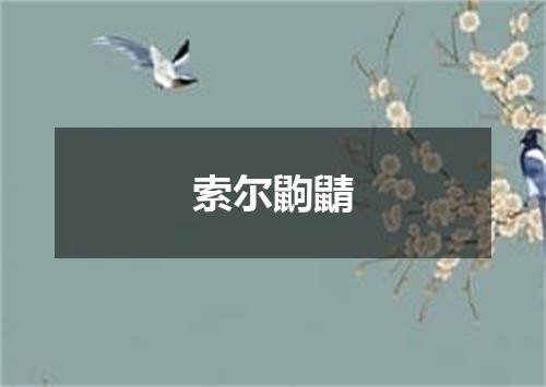 索尔鼩鼱