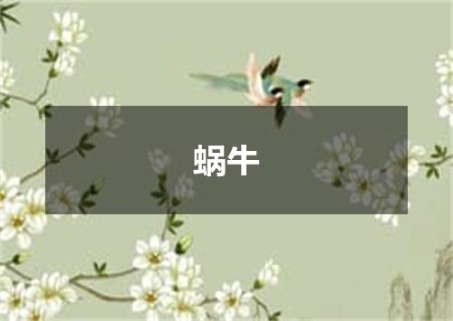 蜗牛