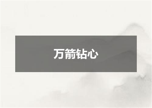 万箭钻心