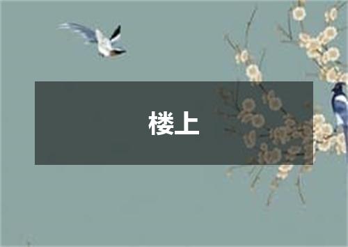 楼上