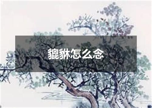 貔貅怎么念