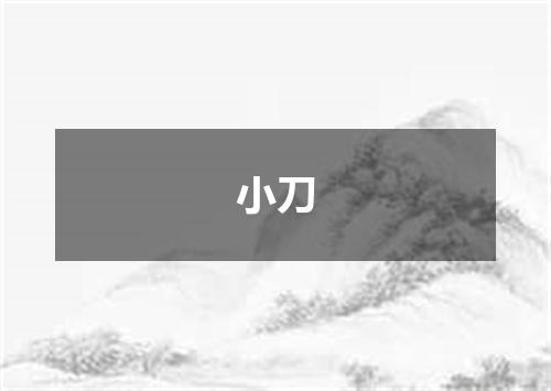 小刀