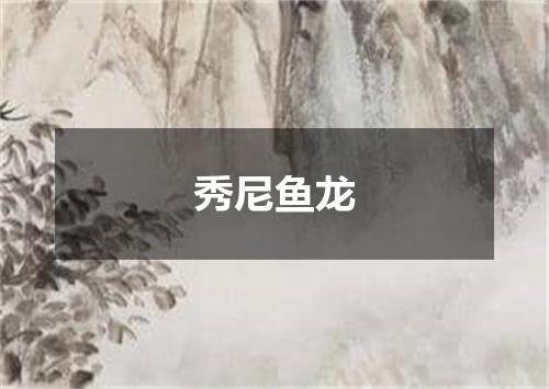秀尼鱼龙