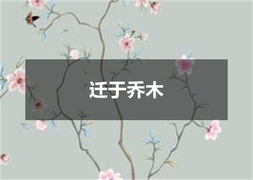 迁于乔木