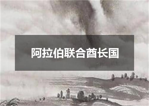 阿拉伯联合酋长国