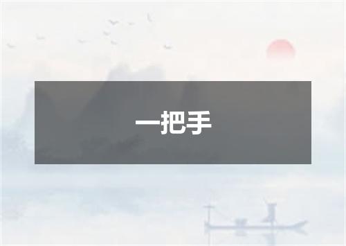 一把手