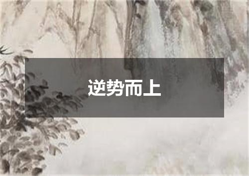 逆势而上