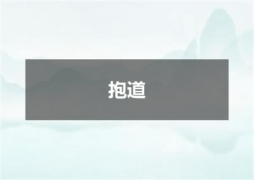 抱道