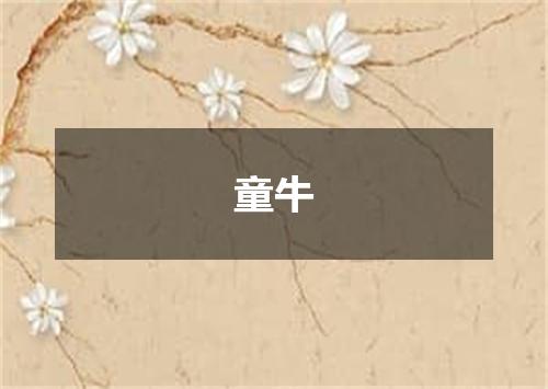 童牛