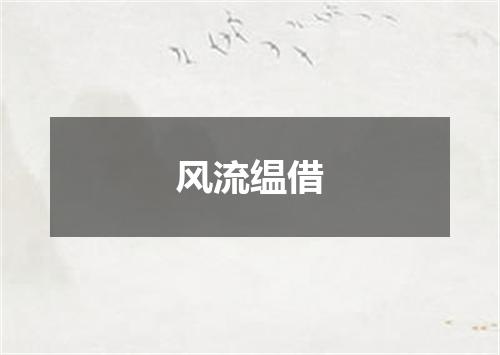 风流缊借