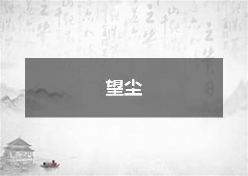 望尘