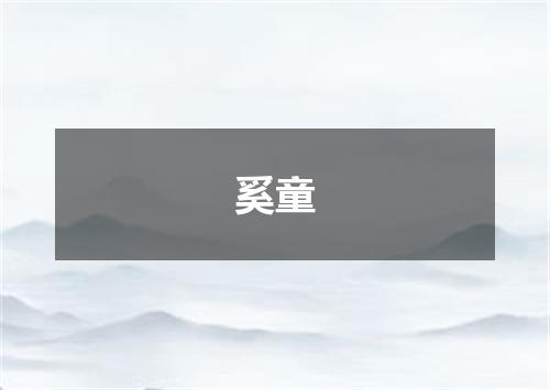 奚童