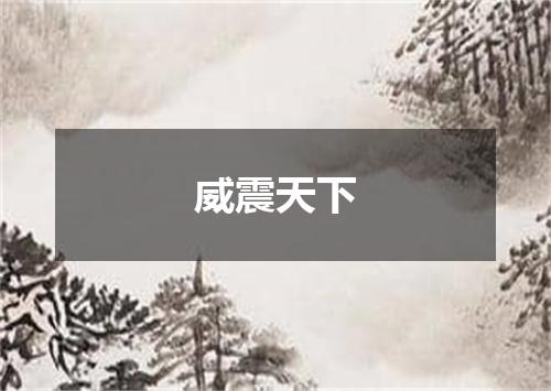 威震天下