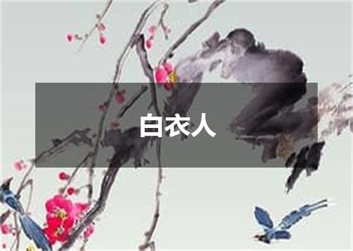 白衣人