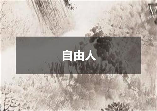 自由人