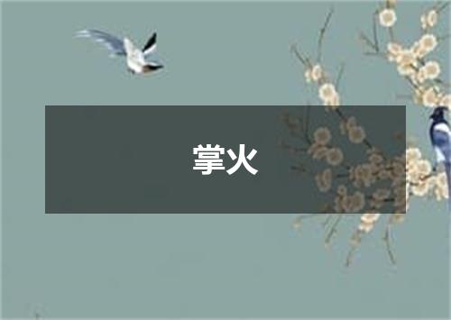 掌火